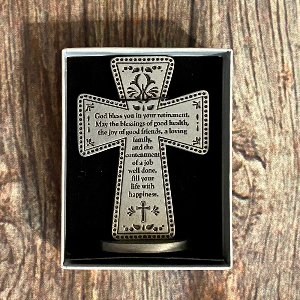 Retirement Standing Cross Gift